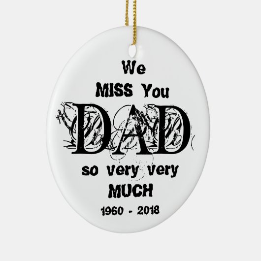 パーソナライズな愛情のある記憶のクリスマスのオーナメント セラミックオーナメント (右)