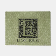 パーソナライズな手紙E第1の手紙のモノグラム