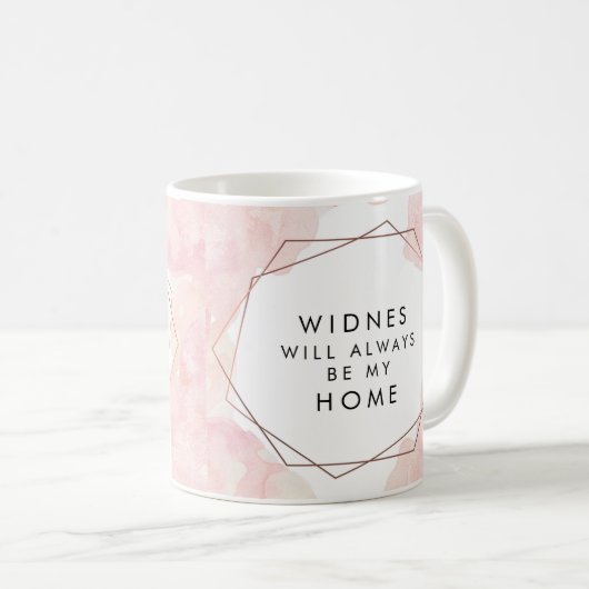 パーソナライズな故郷のマグ コーヒーマグカップ (正面右)