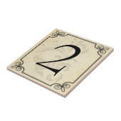 パーソナライズな数タイル タイル (側面)