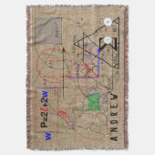 パーソナライズな数学の物理学科学の同等化 スローブランケット (正面縦)