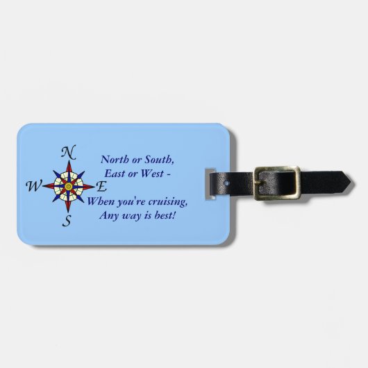 パーソナライズな方法 ラゲッジタグ (正面横)