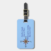 パーソナライズな方法 ラゲッジタグ (正面縦)