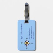 パーソナライズな方法 ラゲッジタグ (裏面縦)