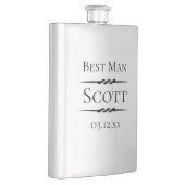 パーソナライズな旧式なDeco フラスク (右)