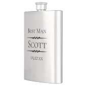 パーソナライズな旧式なDeco フラスク (左)