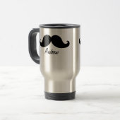 パーソナライズな最も最高ので黒い髭 トラベルマグ (正面左)