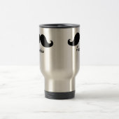 パーソナライズな最も最高ので黒い髭 トラベルマグ (中央)