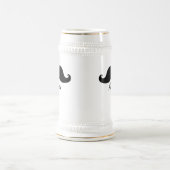 パーソナライズな最も最高ので黒い髭 ビールジョッキ (中央)