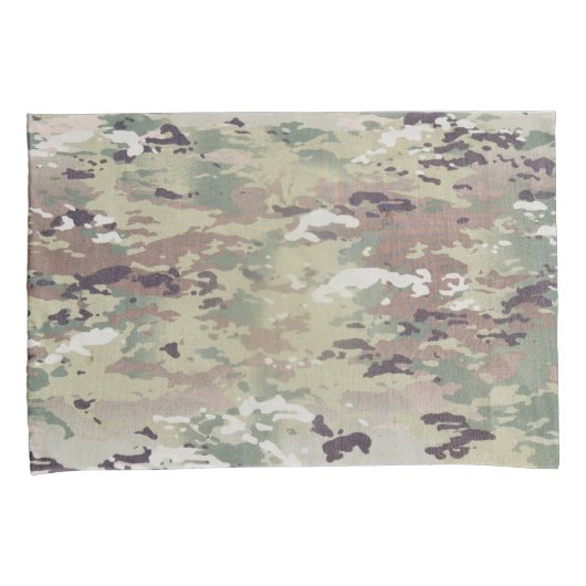 パーソナライズな枕は軍隊OCPの迷彩柄のユニフォームを包装します 枕カバー (正面右)