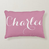 パーソナライズな枕 アクセントクッション (正面)