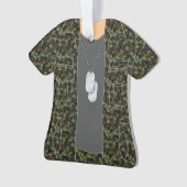 パーソナライズな歴戦の勇士のクリスマスのオーナメント オーナメント (正面)