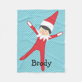 パーソナライズな毛布の小妖精や小人 フリースブランケット