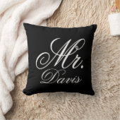 パーソナライズな氏装飾用クッション クッション (ブランケット)