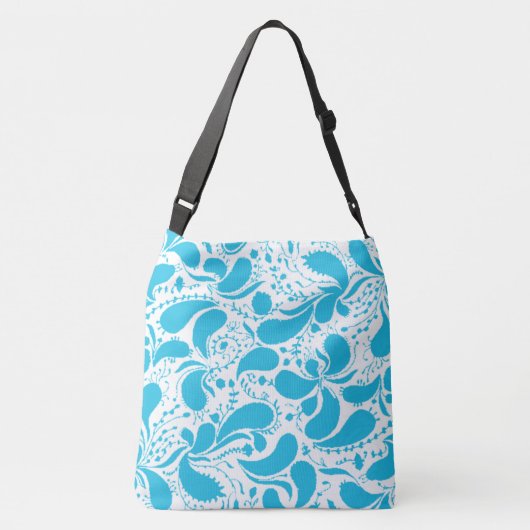 パーソナライズな水泳の十字の遺体袋 クロスボディバッグ (裏面)