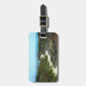 パーソナライズな海によって ラゲッジタグ (正面縦)