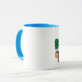 パーソナライズな漫画のマグの会計かCPA マグカップ (正面左)