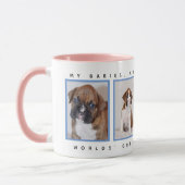 パーソナライズな犬のギフト-すばらしいボクサーのお母さん マグカップ (左)