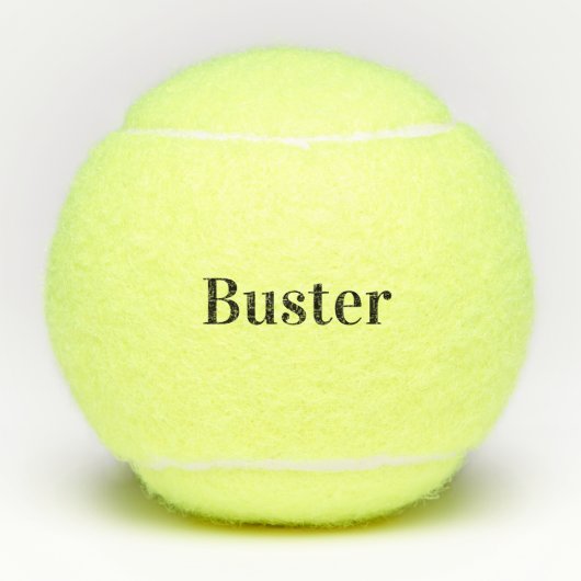 パーソナライズな犬のテニス・ボール テニスボール (正面)
