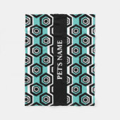 パーソナライズな犬毛布 フリースブランケット (正面)