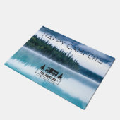 パーソナライズな玄関マットの自然|のcampers湖 ドアマット (アングル)