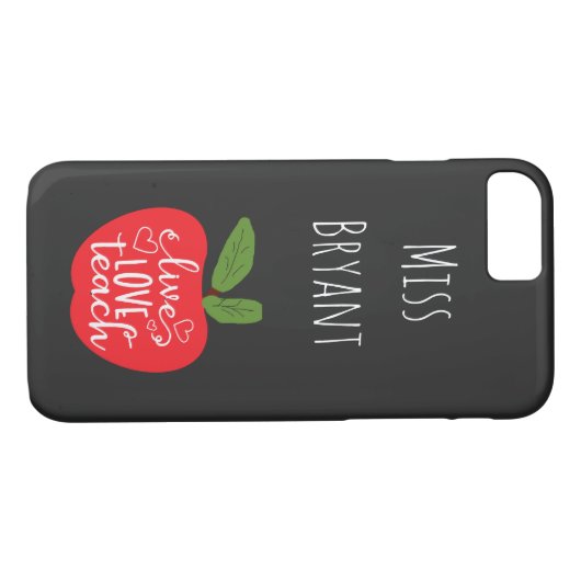 パーソナライズな生きている愛は教えます Case-Mate iPhoneケース (裏面(横))