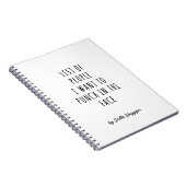 パーソナライズな皮肉 ノートブック (右側)