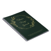 パーソナライズな祈りの言葉ジャーナル ノートブック (右側)