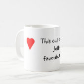 パーソナライズな祖父のマグ コーヒーマグカップ (正面左)