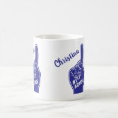 パーソナライズな第1 Admin コーヒーマグカップ (中央)