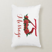 パーソナライズな第75誕生日のアクセントの枕16" x12 " アクセントクッション (正面(垂直))