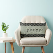 パーソナライズな結婚式の綿の枕 ランバークッション (椅子)