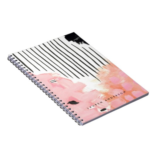 パーソナライズな螺線形のカスタムなジャーナルノート ノートブック (右側)