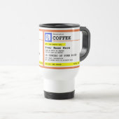 パーソナライズな規定のコーヒー トラベルマグ (正面右)