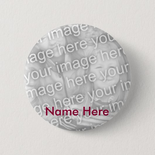 パーソナライズな記念の写真ボタン 缶バッジ (正面)