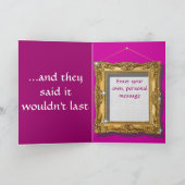 パーソナライズな記念日カード カード (内部)