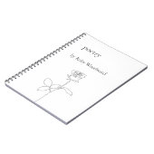 パーソナライズな詩歌 ノートブック (左側)