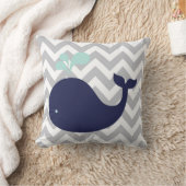 パーソナライズな誕生は航海のな枕を詳しく述べます クッション (ブランケット)