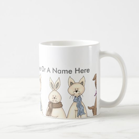 パーソナライズな誕生日のマグ コーヒーマグカップ (右)