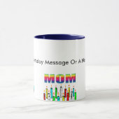 パーソナライズな誕生日のマグ マグカップ (中央)