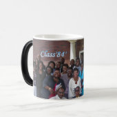 パーソナライズな賞賛のマグ-あなたの名前及び写真を加えて下さい モーフィングマグカップ (正面左)