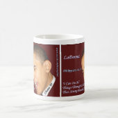 パーソナライズな賞賛のマグ-あなたの名前及び写真を加えて下さい モーフィングマグカップ (中央)