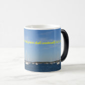 パーソナライズな賞賛のマグ-あなたの名前及び写真を加えて下さい モーフィングマグカップ (正面右)