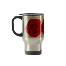 パーソナライズな赤いバラの結婚式のトリオ|