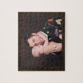 パーソナライズな軍の兵士のカスタム ジグソーパズル (縦)