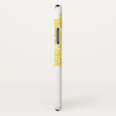 パーソナライズな輝やきの黄色の日曜日のカラフルな曼荼羅 Case-Mate iPhoneケース (裏面/右)