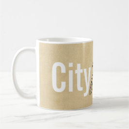 パーソナライズな都市自転車の店 コーヒーマグカップ