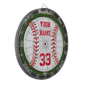 パーソナライズな野球 ダーツボード (正面左)