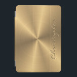 パーソナライズな金ゴールドの金属放射状の質 iPad MINIカバー<br><div class="desc">あなた自身の好みに従ってデザインを変更するために自由に感じて下さい。 デザインの位置、オリエンテーション、背景色およびサイズを変えることができます。 また、あなた自身の文字を加えることができますまたはスローガンはあなたおよびあなたの家族のための最終的で個人的なギフトを作成するためにフォント、位置およびサイズを、すべて置きました。</div>