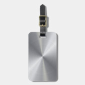パーソナライズな金属放射状の質2 ラゲッジタグ (正面縦)